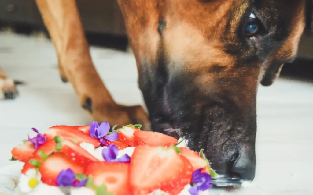 los perros pueden comer fresas?