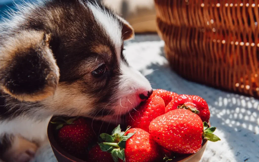 los perros pueden comer fresas?