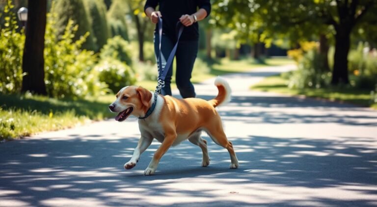 Cómo enseñar a un perro a caminar con correa